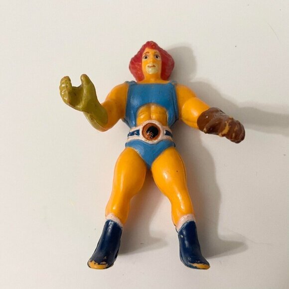 Vintage 1986 Thundercats Lion O 2.5 Inch Mini Figure Action Figure Telepix Flaw - Picture 11 of 11